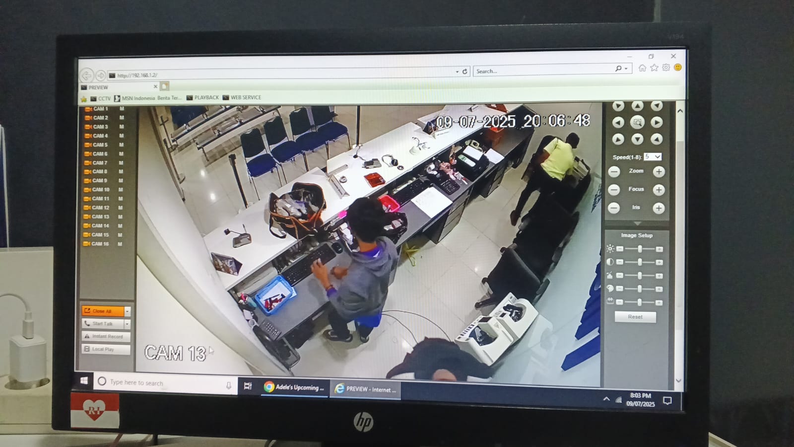 Pemasangan CCTV Kevien Tech